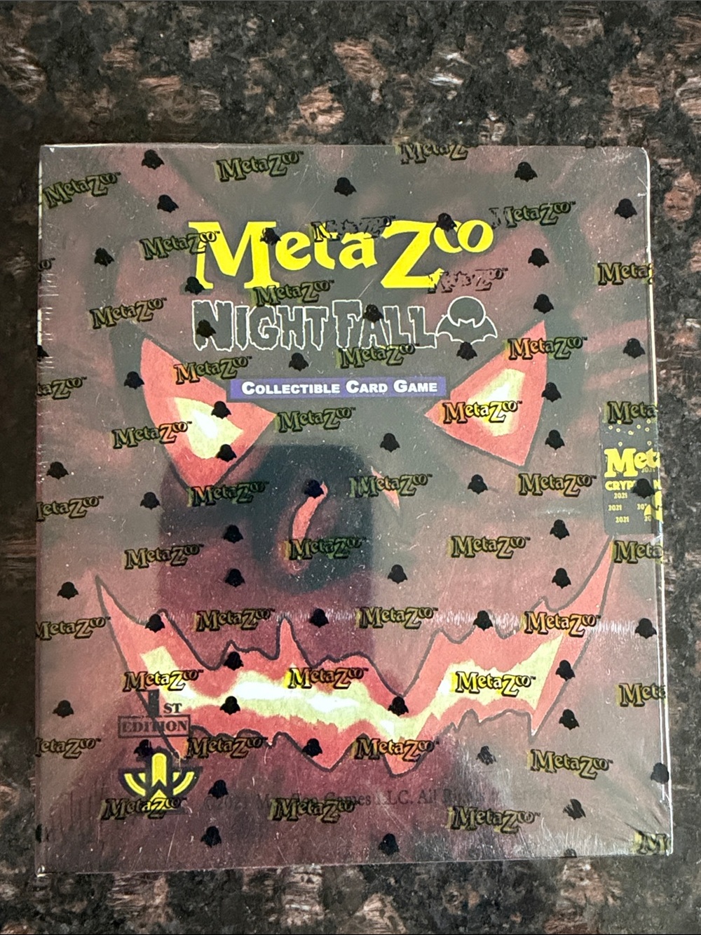 MetaZoo Nightfall Collectible Card Game - Pumpkin Artwork Booster Box NIB Sealed